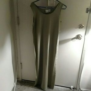 Long nylon spadex dress